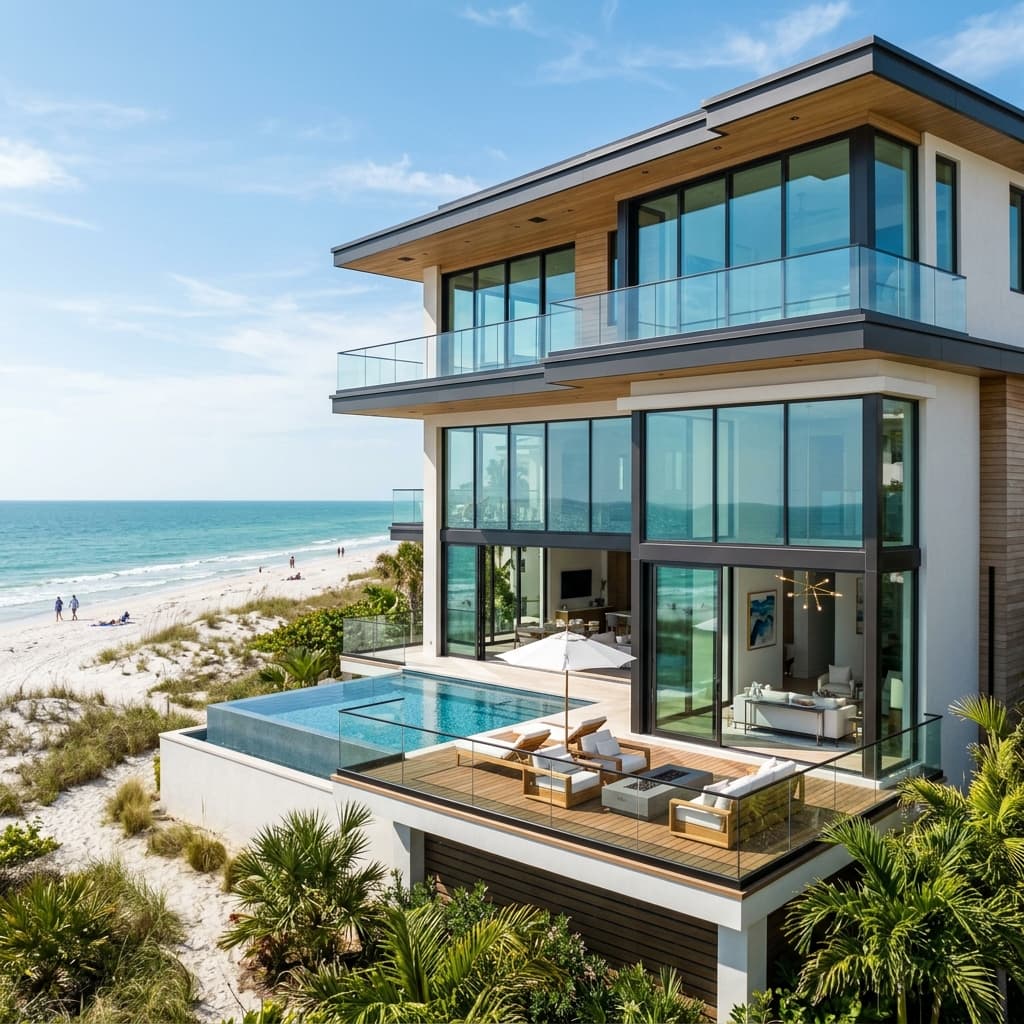 Naples Beachfront Estate
